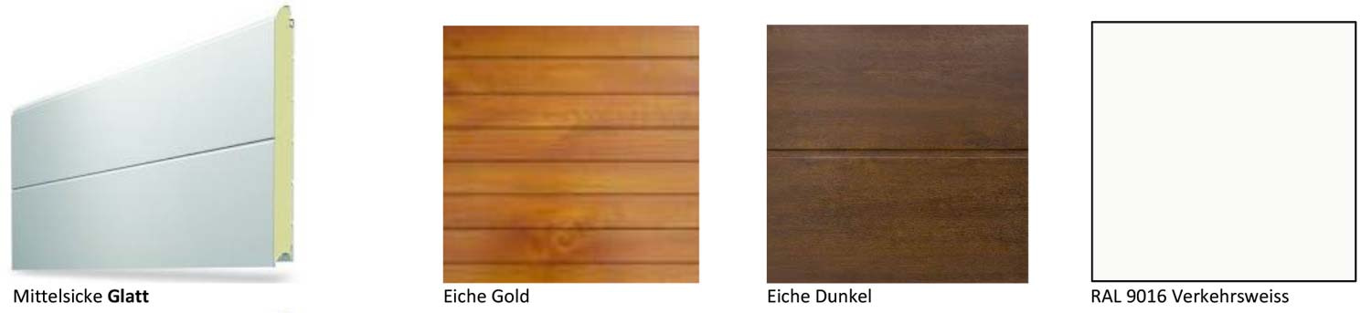 4 Torpaneelen Oberfläche Standard Mittelsicke Glatt Holz